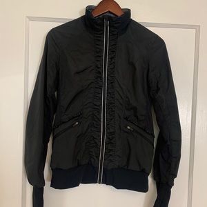Lululemon Water-resistant Ruffled Running Jacket